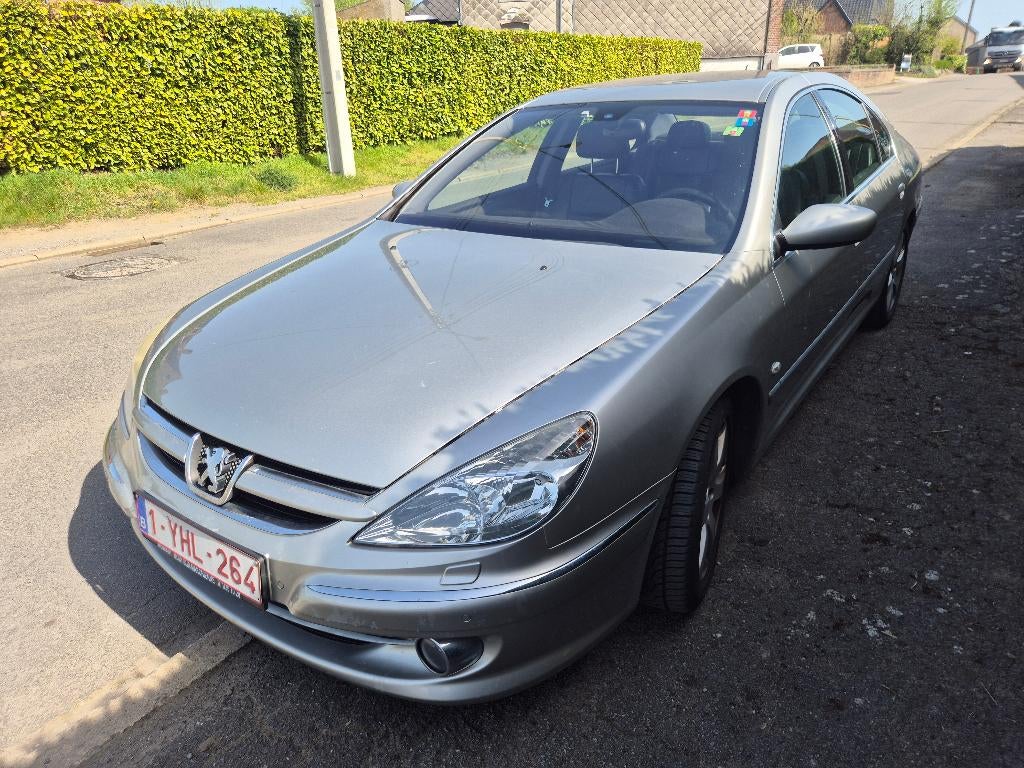 Peugeot 607, Auto's, Peugeot, 4 cilinders, Parkeersensor, Leder, Bedrijf