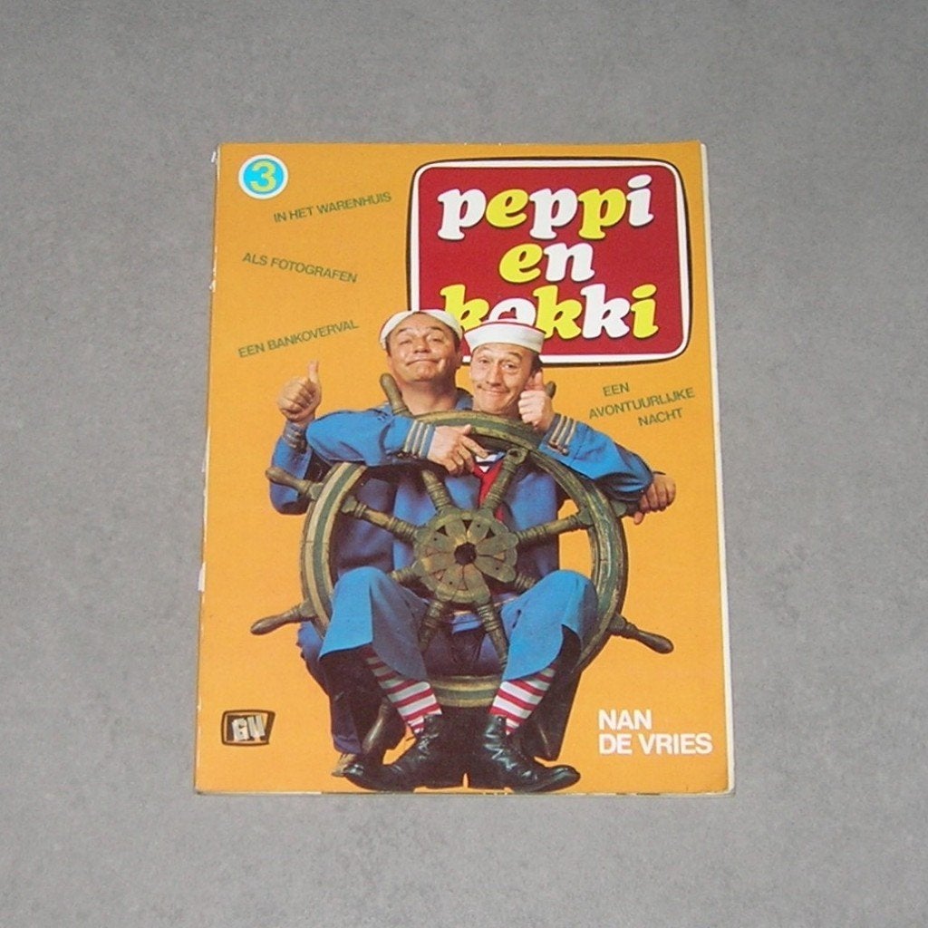 Stripverhaal Peppi en Kokki, Eén stripboek, Ophalen, Gelezen