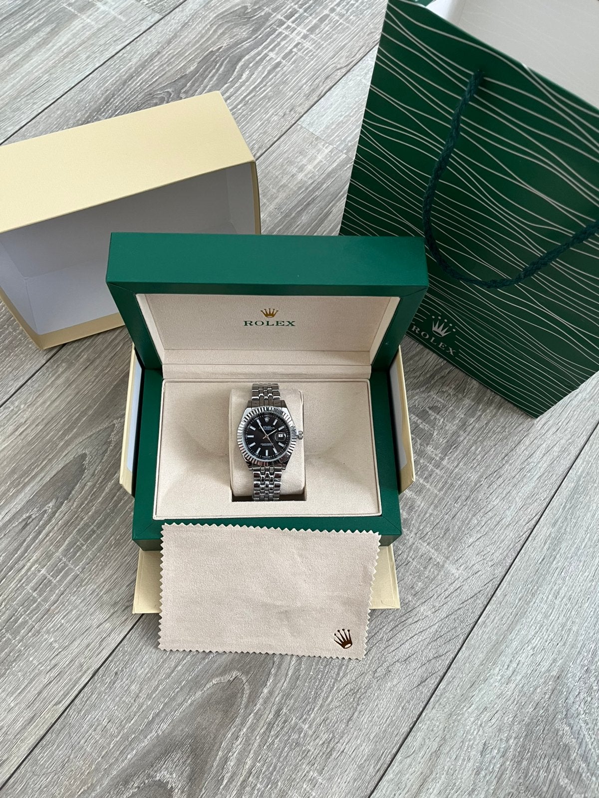 Rolex Datejust, Bijoux, Sacs & Beauté, Montres | Hommes, Neuf, Montre-bracelet, Rolex, Argent, Acier, Enlèvement