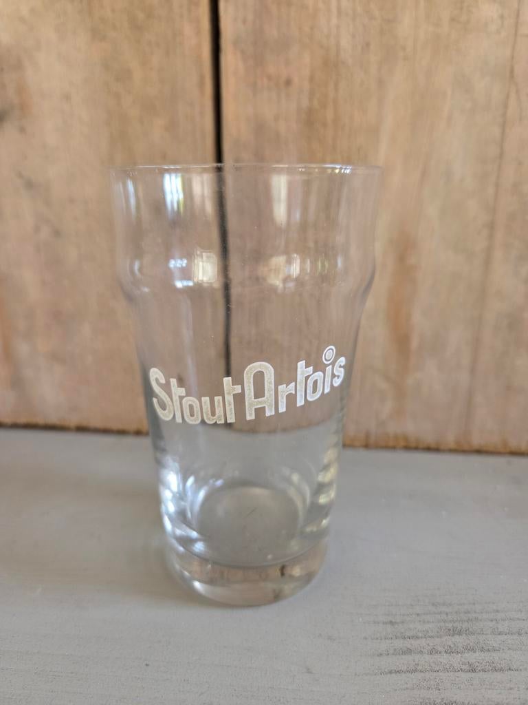 Bierglas stout artois, Verzamelen, Biermerken, Ophalen