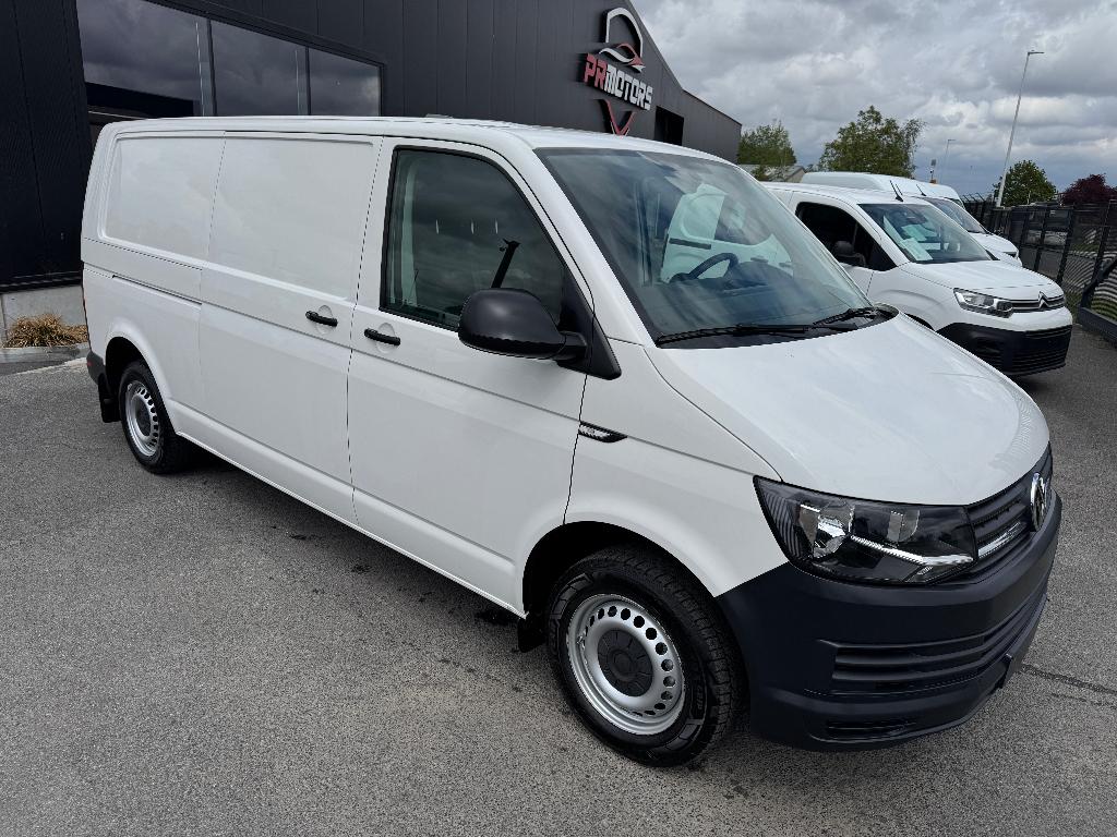 Volkswagen Transporter L2 T6 1st eig ohboek 2schuifdeuren, Auto's, Bestelwagens en Lichte vracht, Voorwielaandrijving, 75 kW, 4 cilinders