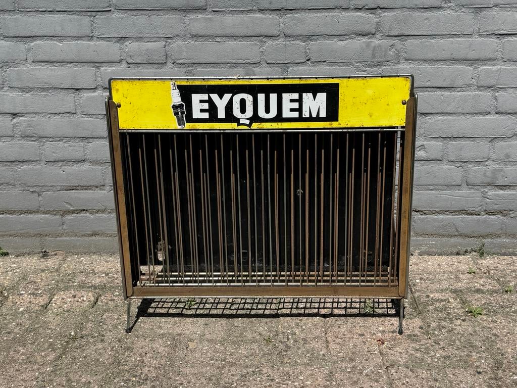EYQUEM Bougie oud reclame rek, Verzamelen, Ophalen of Verzenden, Gebruikt, Gebruiksvoorwerp