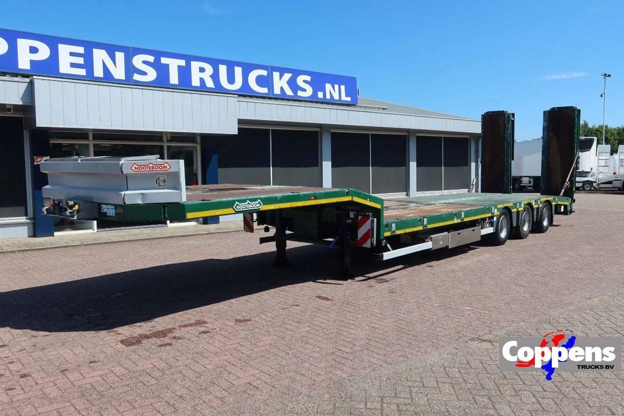 Nooteboom Semidieplader + Hydraulisch Rampen, Autos, Entreprise, Achat, Remorques et Semi-remorques