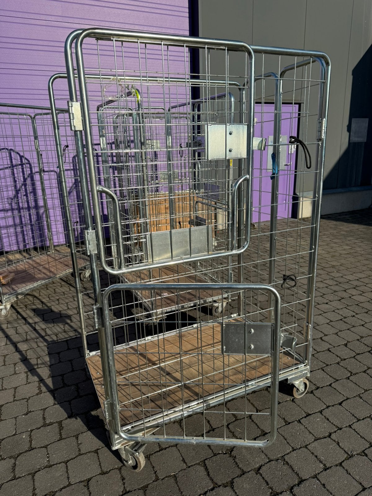 Rolcontainer, inklapbaar met zwenkwielen, 10 st prijs per st, Ophalen of Verzenden