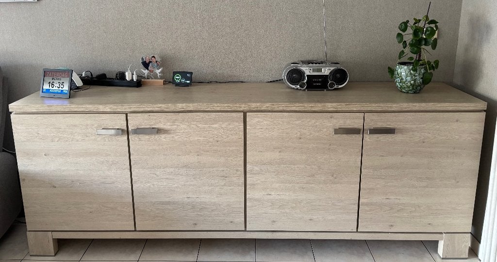 Kasten in mdf - set van 3, 25 à 50 cm, Avec tablette(s), 150 à 200 cm, Comme neuf