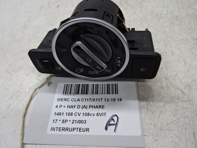 COMMUTATEUR Mercedes-Benz CLA (117.3) (A2049053103), Utilisé, Mercedes-Benz