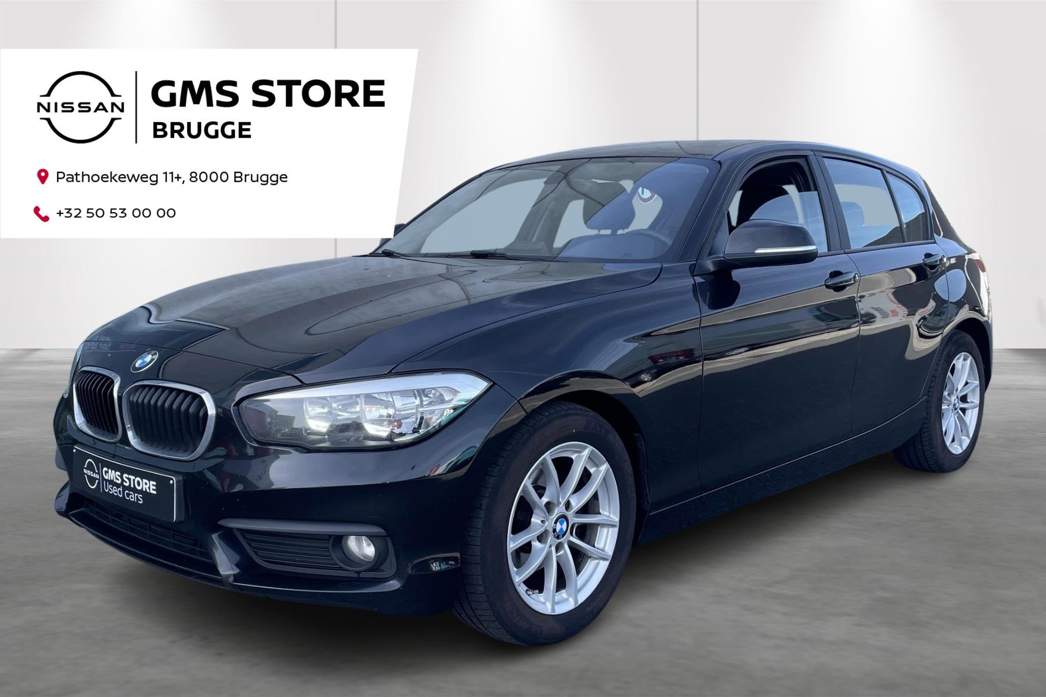 BMW 1 Reeks Hatch 116d EfficientDynamics Edition (85 kW), Auto's, Gebruikt, Euro 6, 116 pk, Zwart