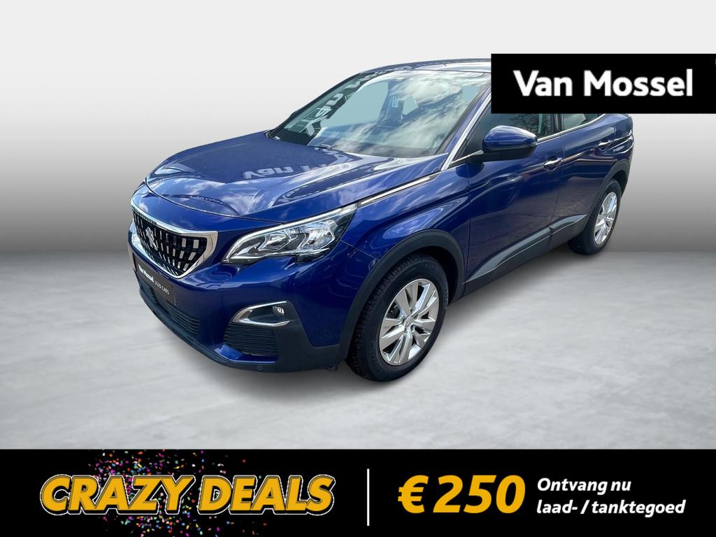 Peugeot 3008 1.5 BlueHDi 96kW S&S Active Pack, Auto's, Voorwielaandrijving, 4 cilinders, Blauw, 131 pk