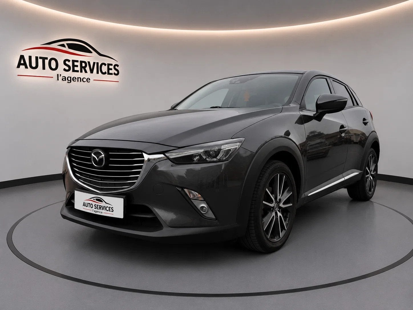 Mazda CX-3 1.5 SKYACTIV-D 2WD Play Edition- garantie en opti, Autos, Mazda, Cuir, Argent ou Gris, Achat, 105 ch