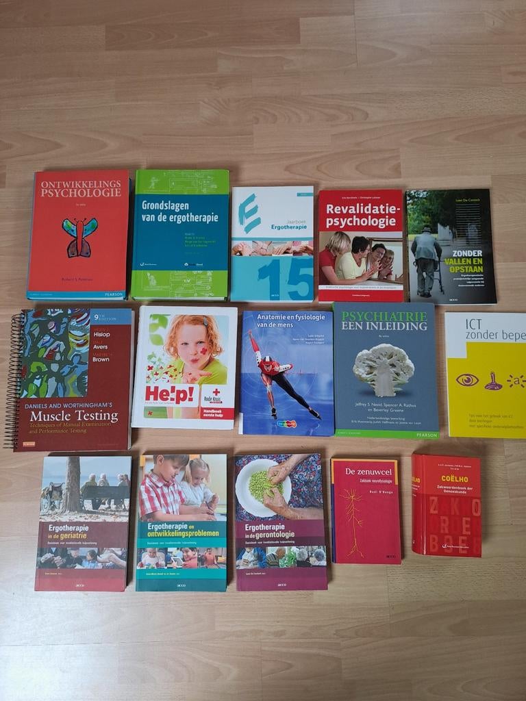 Handboeken ergotherapie  15 stuks, Boeken, Ophalen
