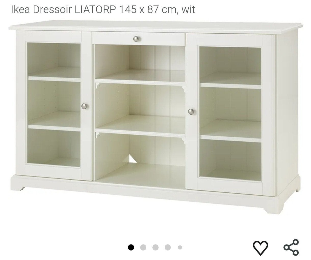 Ikea dressoir, Ophalen