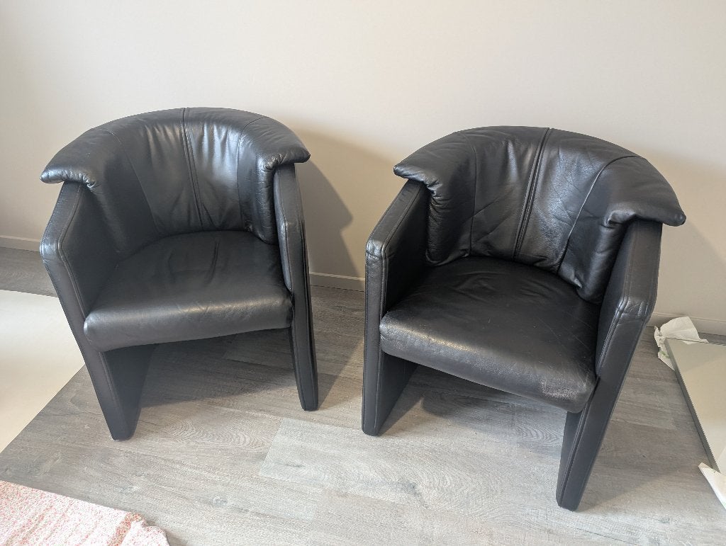 Rolf Benz Stoelen, Ophalen, Gebruikt, Twee, Zwart