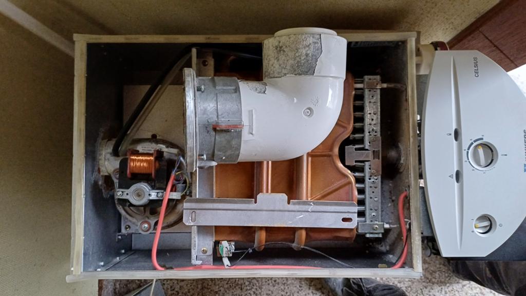 Condensatieketel junkers 22kw, warm water., Ophalen