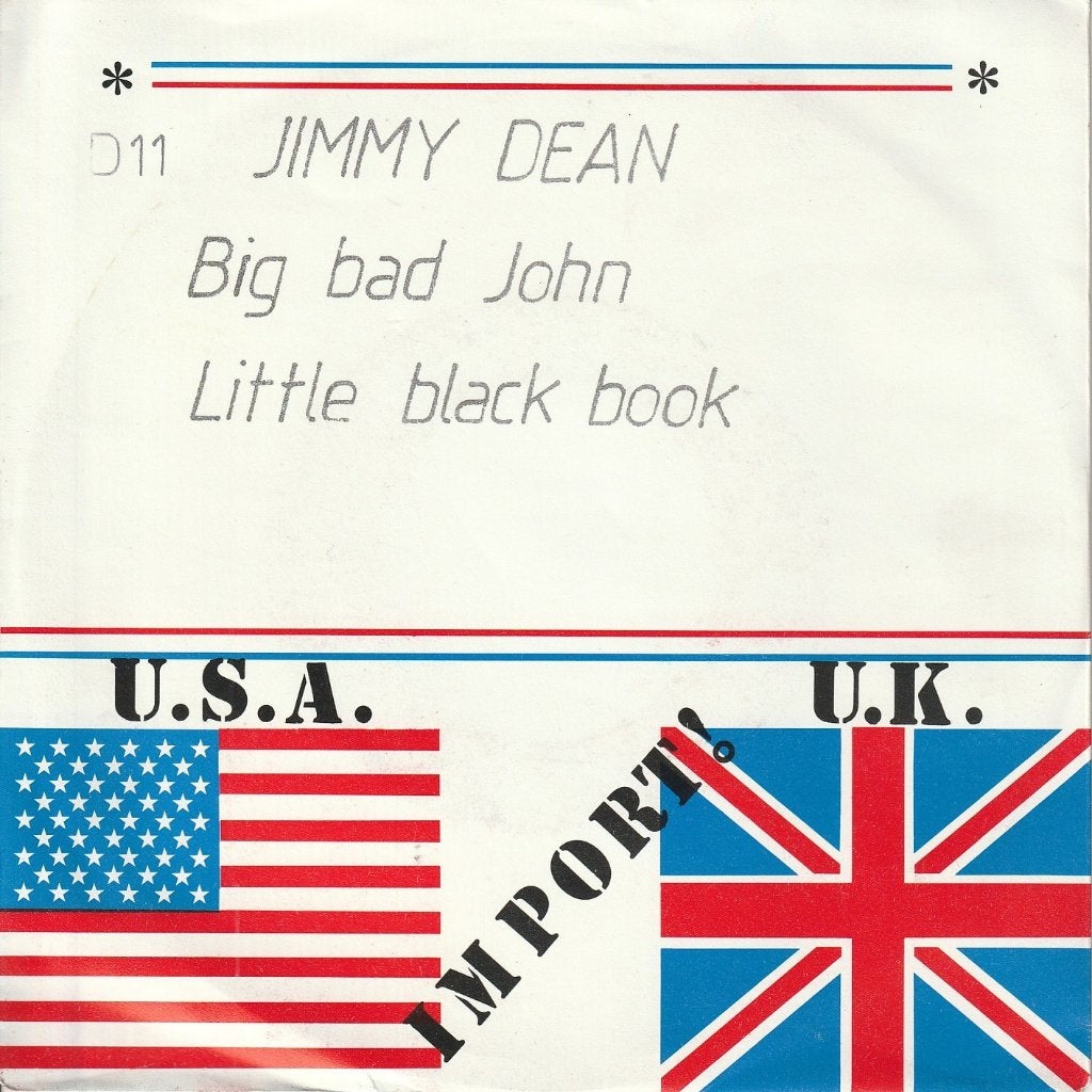 Jimmy Dean - Big bad John, CD & DVD, Vinyles Singles, Single, Comme neuf, 7 pouces, Country et Western