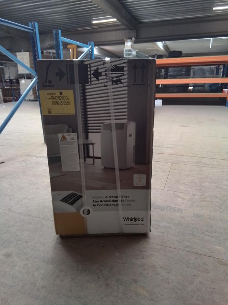 Mobile airconditioners nog in verpakking, Ophalen