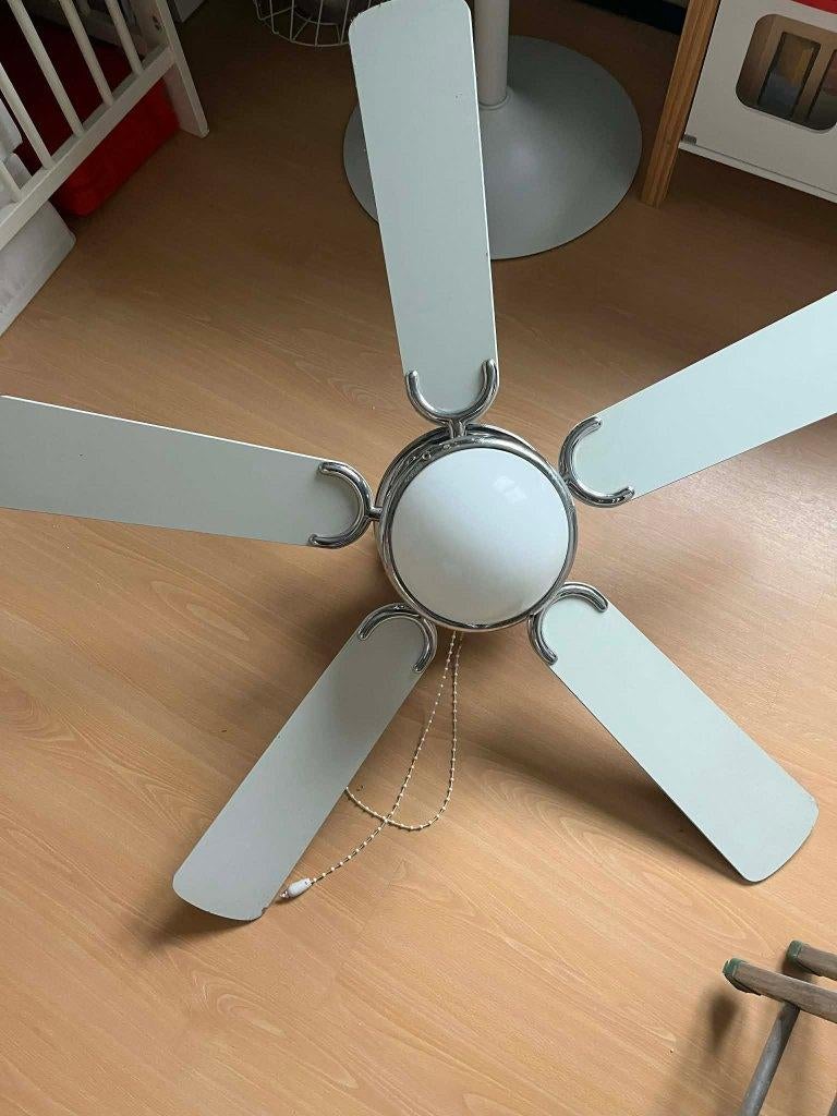 plafondventilator met licht, Ophalen, Zo goed als nieuw, Plafondventilator