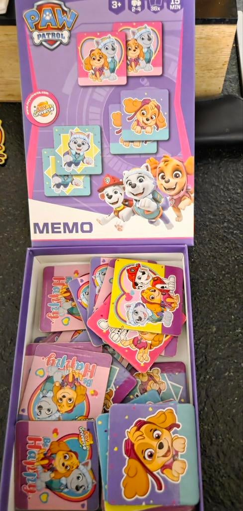 MEMORY Spel  Paw Petrol, Hobby en Vrije tijd, Ophalen