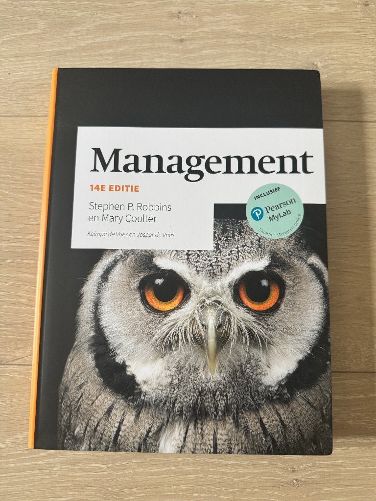 Management boek, Boeken, Pearson, Nieuw, Ophalen of Verzenden, Management