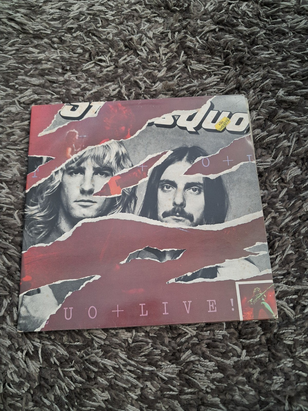 LP.Status Quo -LIVE  uitgebracht 1977   dubbel  LP, CD & DVD, Vinyles | Rock, Hard rock, Enlèvement ou Envoi, Comme neuf, Housse de protection extérieure