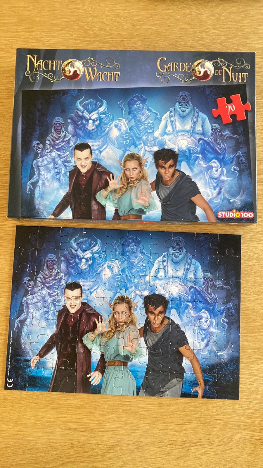 Nachtwacht puzzel, Kinderen en Baby's, Ophalen of Verzenden, Meer dan 50 stukjes, Zo goed als nieuw, 6 jaar of ouder