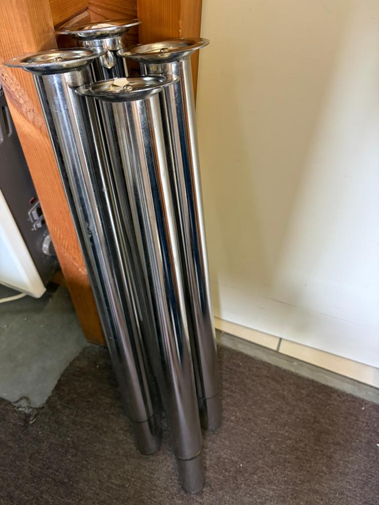 4x Ikea Vika Byske vestelbare tafelpoten, Maison & Meubles, Enlèvement, Comme neuf