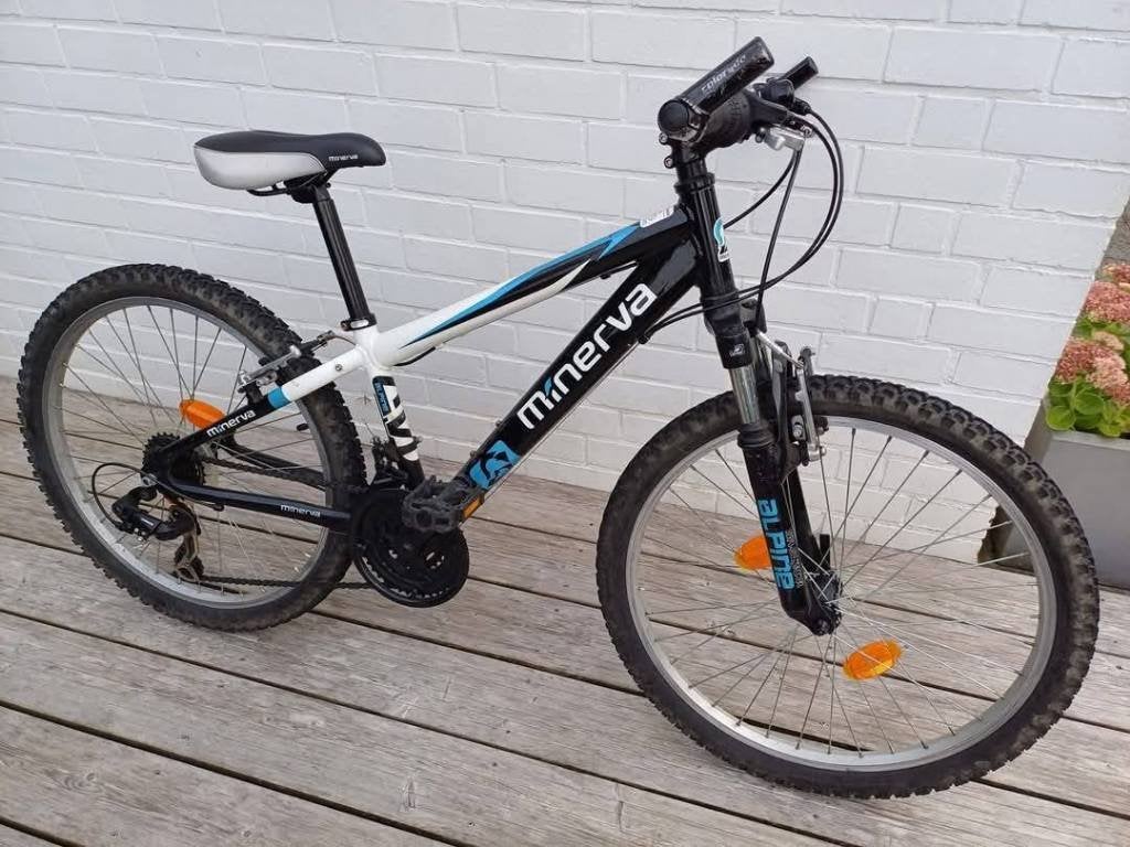 Vélo Minerva Alpine (VTT), Fietsen en Brommers, Ophalen, Velgrem, Minerva, Gebruikt