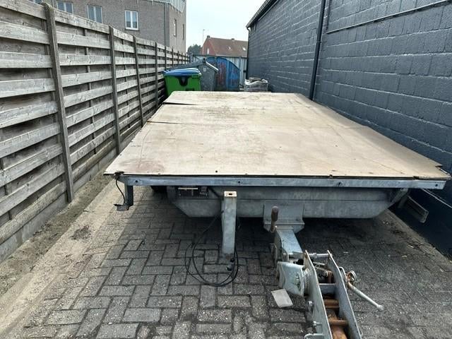 aanhangwagen, Ophalen, Gebruikt