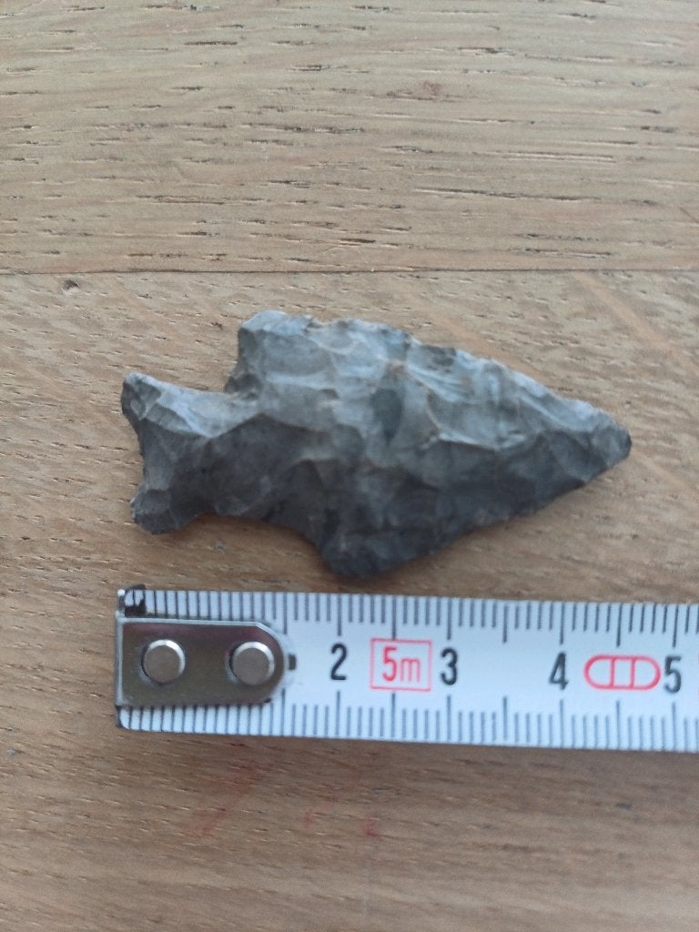 Indian arrowhead - silex speerpunt, Ophalen of Verzenden, Mineraal