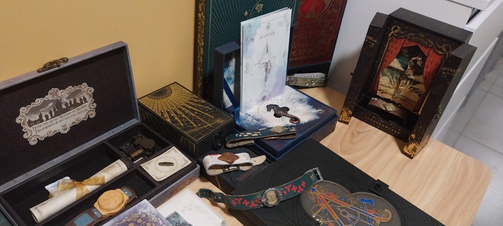 Tomorrowland verschillende Treasure Cases, Enlèvement