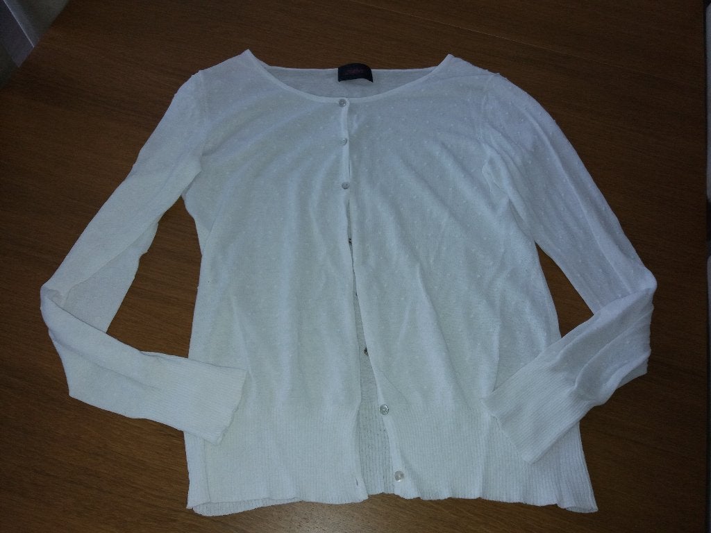 Veste blanche Melvin - femme - taille 42, Taille 42/44 (L), Enlèvement ou Envoi, Melvin, Comme neuf