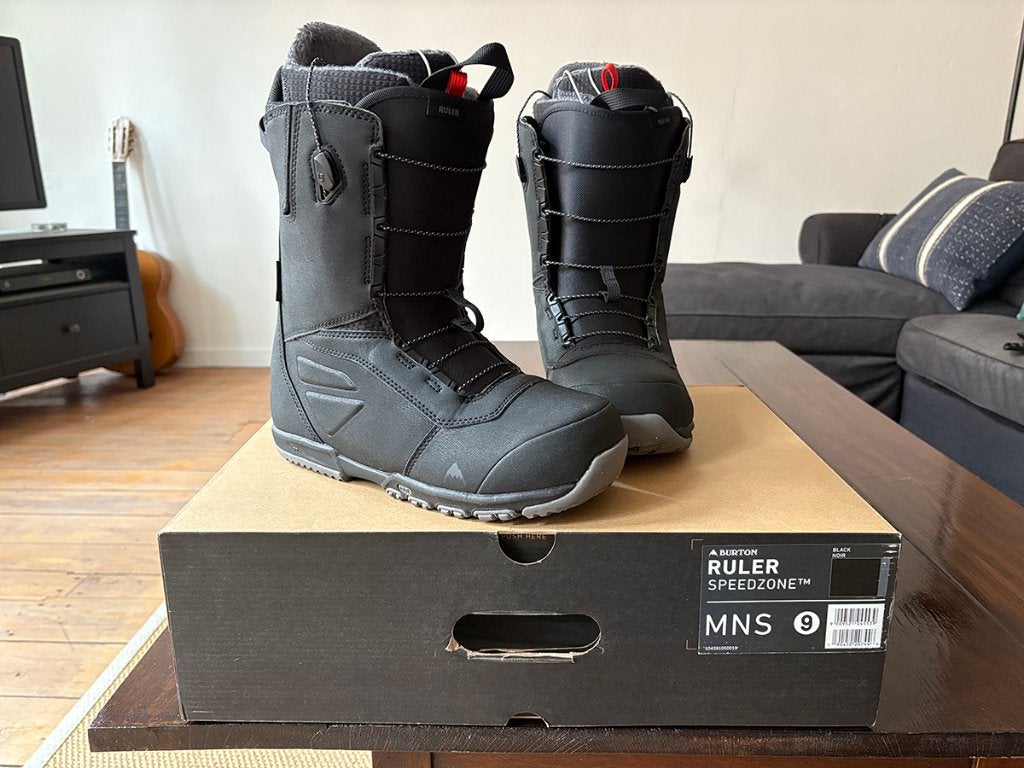 Burton M Ruler Imprint2 Snowboard boots - zwart - maat 40-42, Enlèvement, Comme neuf, Bottes de neige