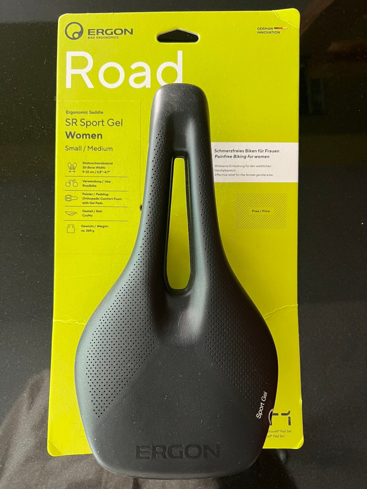 Ergon Road SR Sport Gel Women fietszadel, Ophalen, Nieuw