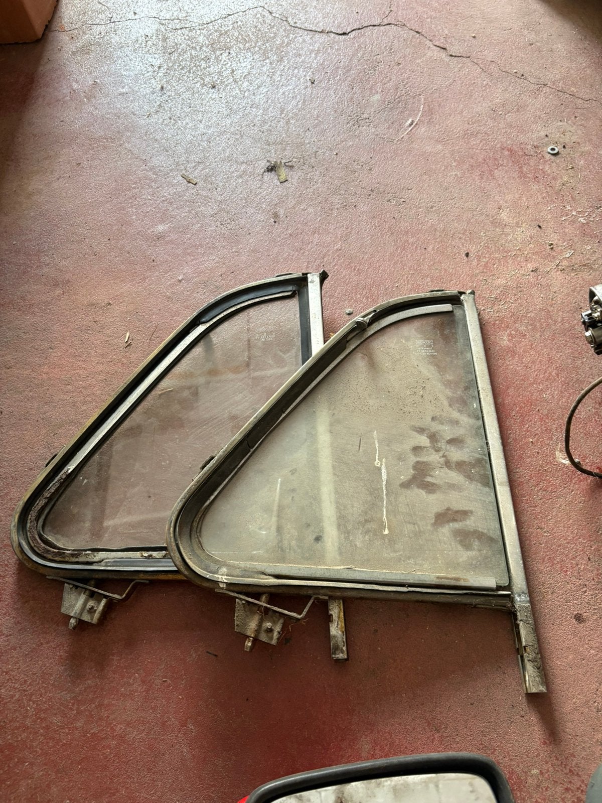 cadre deflecheur fiat 500, Enlèvement
