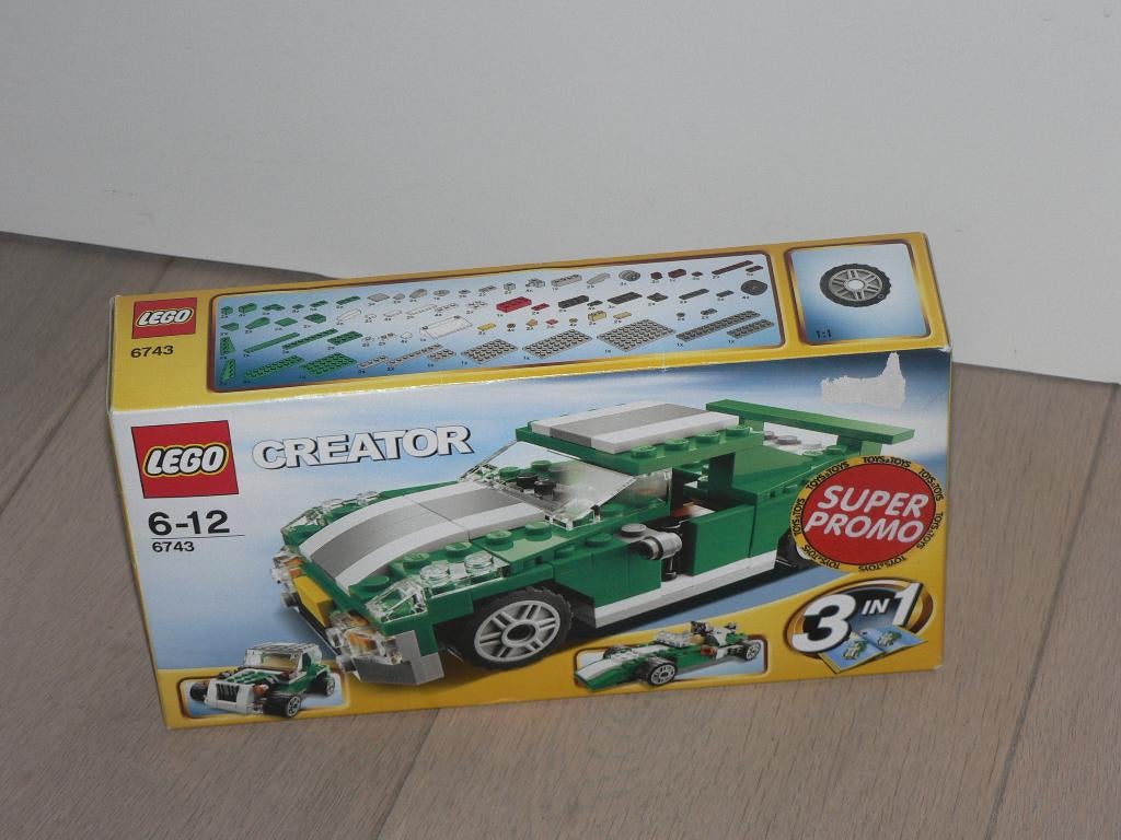 Lego Creator 6743 : Street Speeder, Lego, Nieuw, Ophalen of Verzenden, Compleet