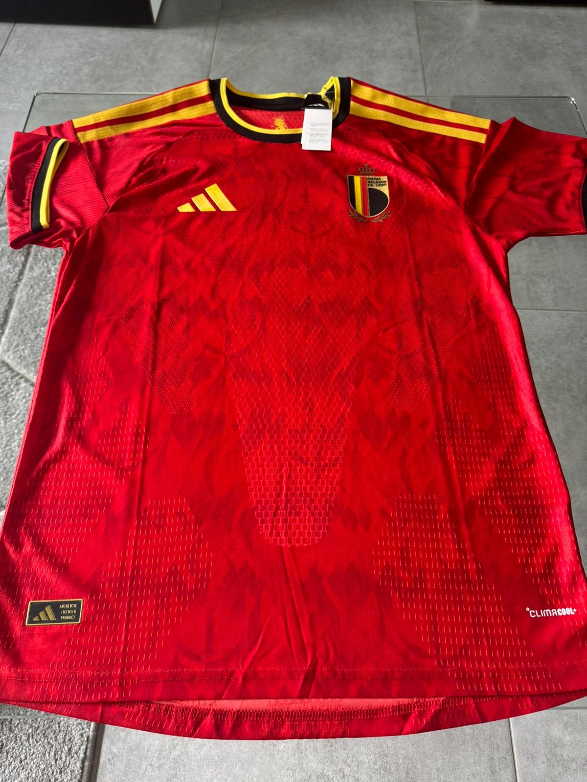 Maillot Belgique Edition Player (L), Taille L, Enlèvement, Neuf, Maillot