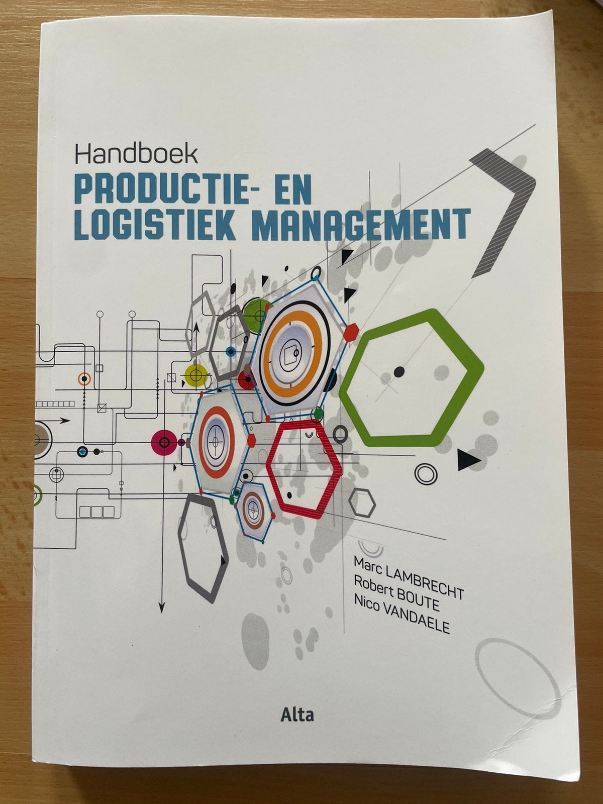 Robert Boute - Handboek productie en logistiek management, Livres, Enlèvement ou Envoi, Néerlandais, Robert Boute; Nico Vandaele; Marc Lambrecht