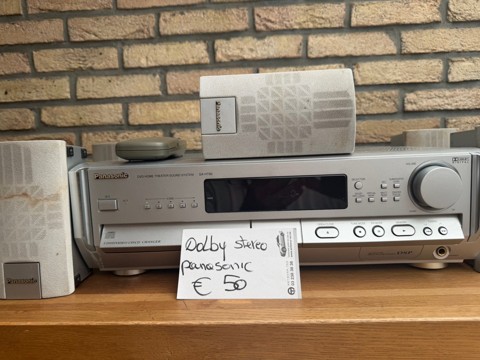 Home cinema panasonic, Enlèvement, Utilisé