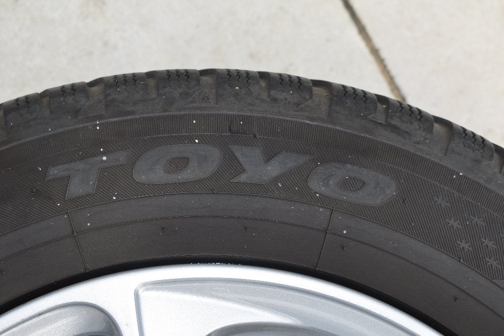 4 Pneus hiver jantes alu 175/65R14, Autos : Pièces & Accessoires, 14 pouces, Pneus et Jantes, Pneus hiver, 175 mm