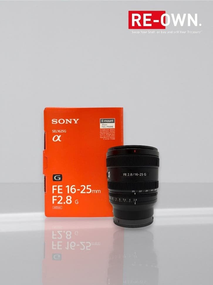 SONY FE 16-25MM F/2.8 G | NIEUWSTAAT | DOOS | BON, Sony, ., Zo goed als nieuw, Sony
