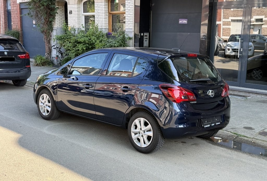 Opel Corsa E 1.4i ***120 Years Edition/ Airco/ Navi***, Voorwielaandrijving, Stof, 4 cilinders, Blauw