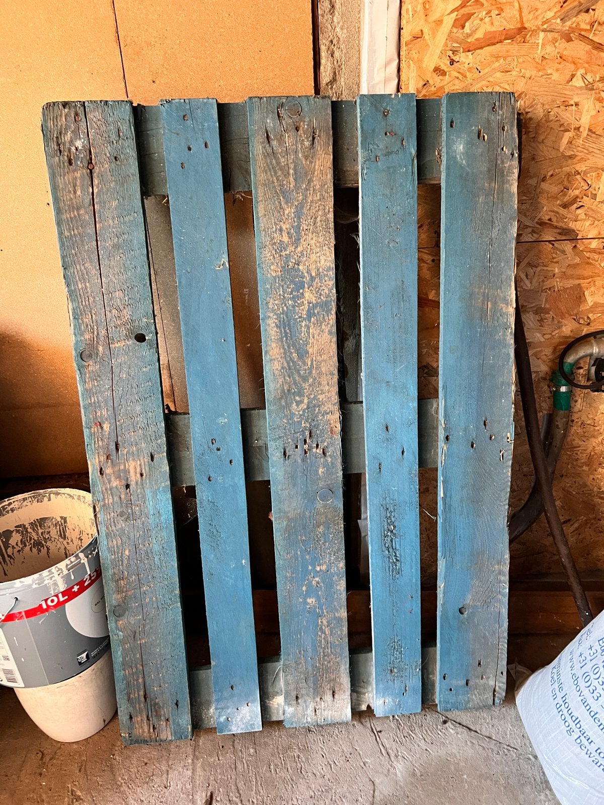 Houten pallet gratis, Doe-het-zelf en Bouw, Hout en Planken, Ophalen, Gebruikt, Pallet