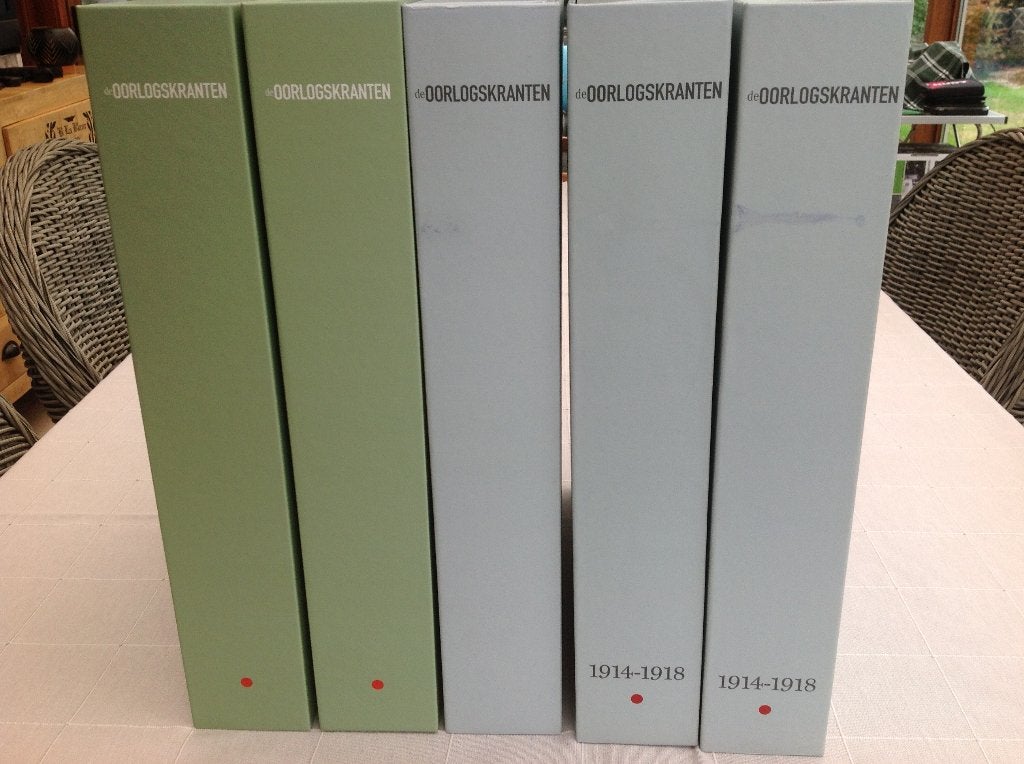 Verzamel mappen 1ste en 2de wereldoorlog, Ophalen of Verzenden, Overige soorten, Boek of Tijdschrift
