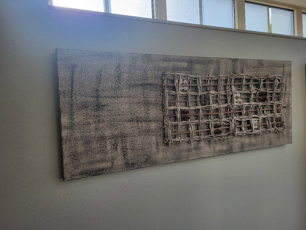 Wanddecoratie, Ophalen, 62 cm, Meerkleurig, Decoratieobject