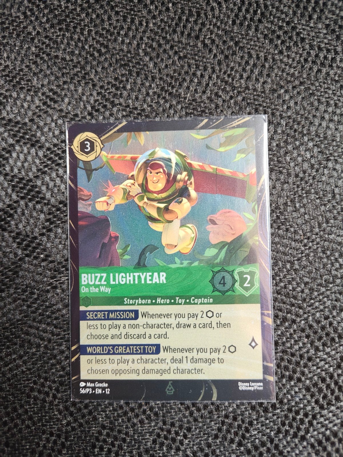 Disney Lorcana TCG: Buzz Lightyear (Disneyland Paris promo), Ophalen of Verzenden