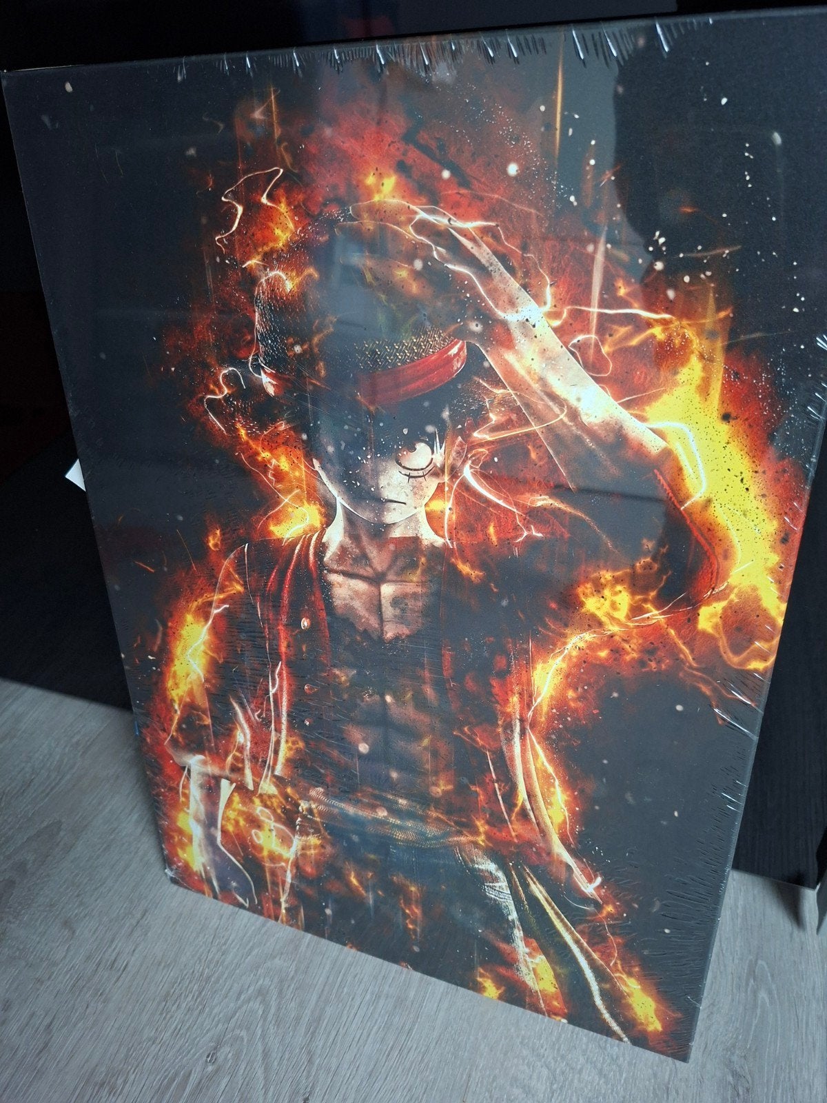 présentoir Luffy en une seule pièce, Enlèvement