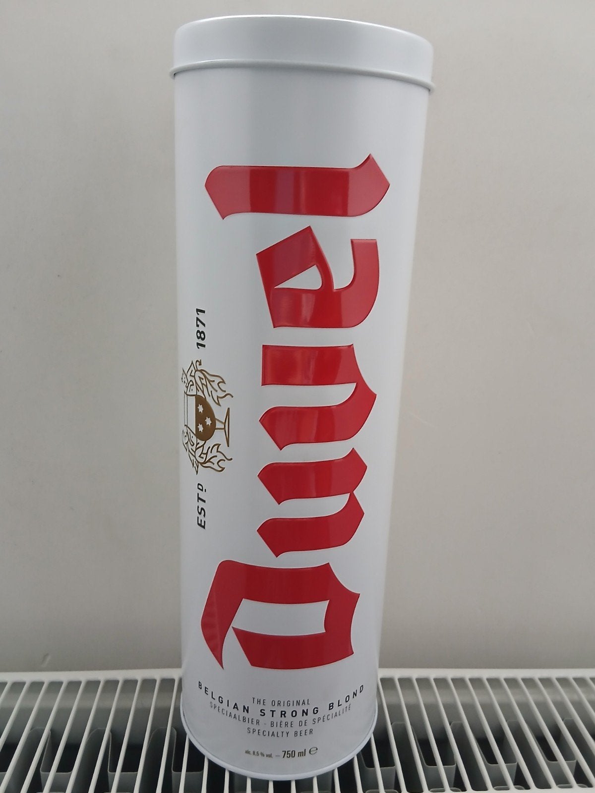 IN PERFECTE NIEUWSTAAT METALEN DUVEL KOKER, Ophalen of Verzenden, Nieuw