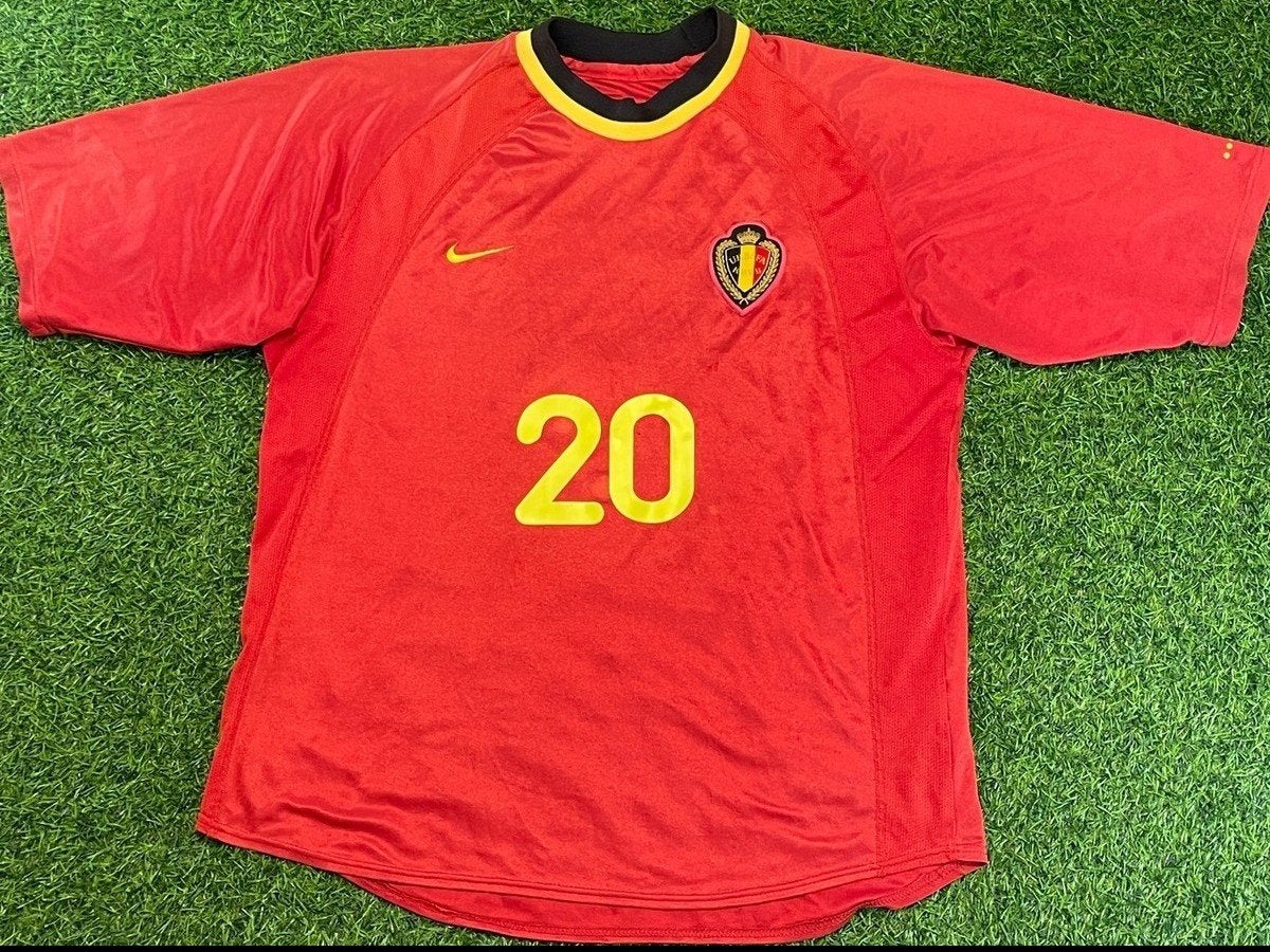 België De Bilde Voetbalshirt De Rode Duivels EK 2000, Verzenden