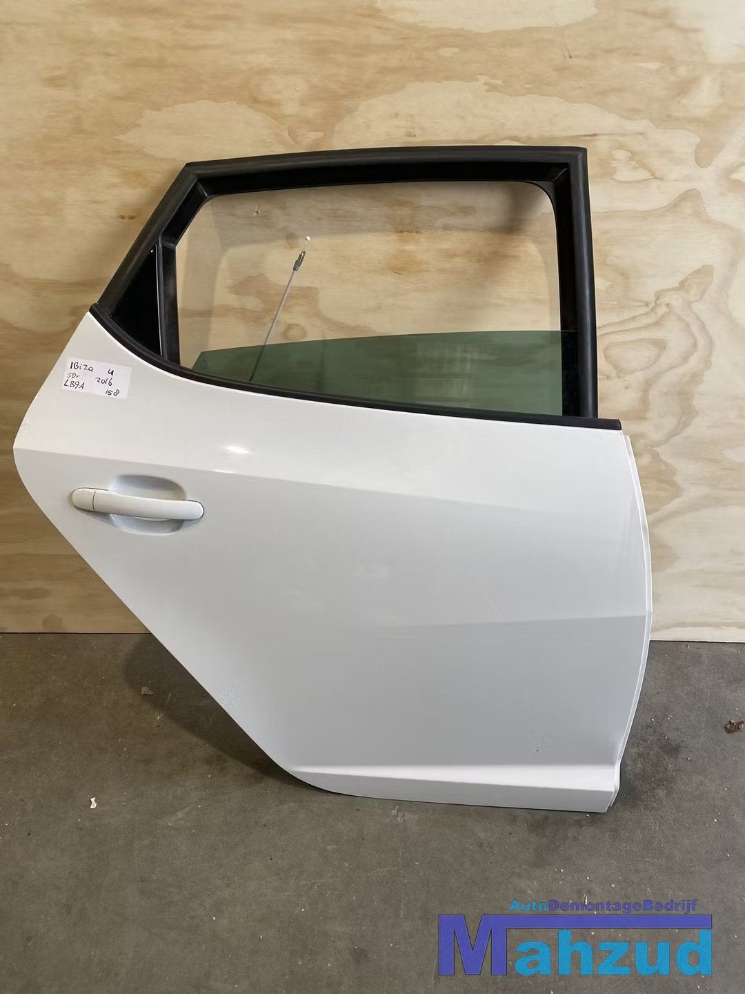 SEAT IBIZA 4 WIT LB9A Rechts achter deur portier 2008-2017, Gebruikt, Deur, Autovia A-2, Km 585 585
08760  Martorell, ES, Achter