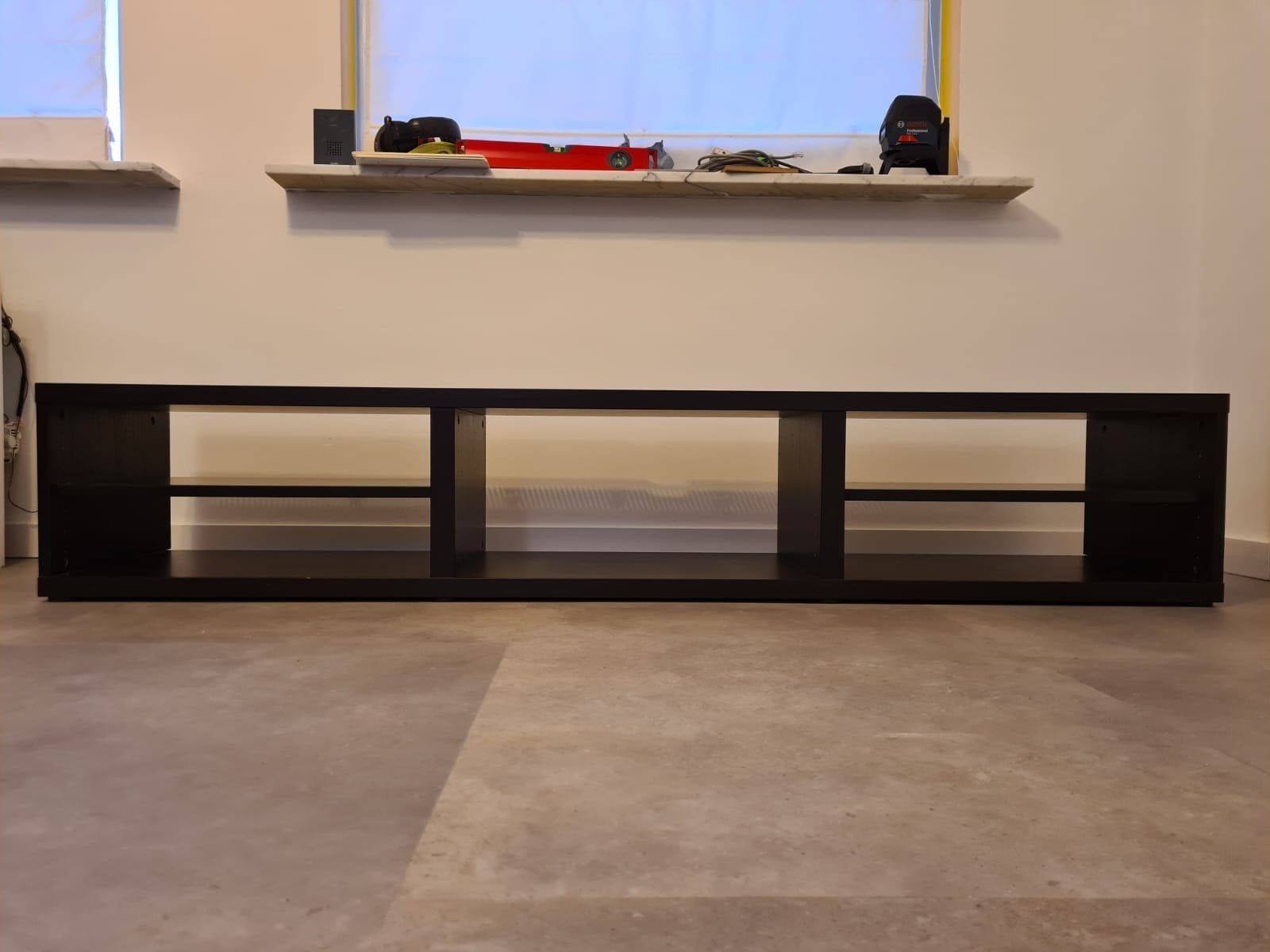 TV meubel ikea zwart / donkerbruin, Ophalen