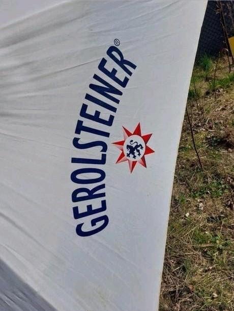 Parasol Gerolsteiner, Enlèvement